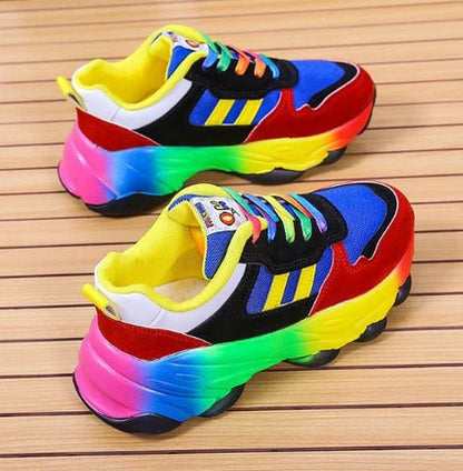 Rainbow women's sneakers