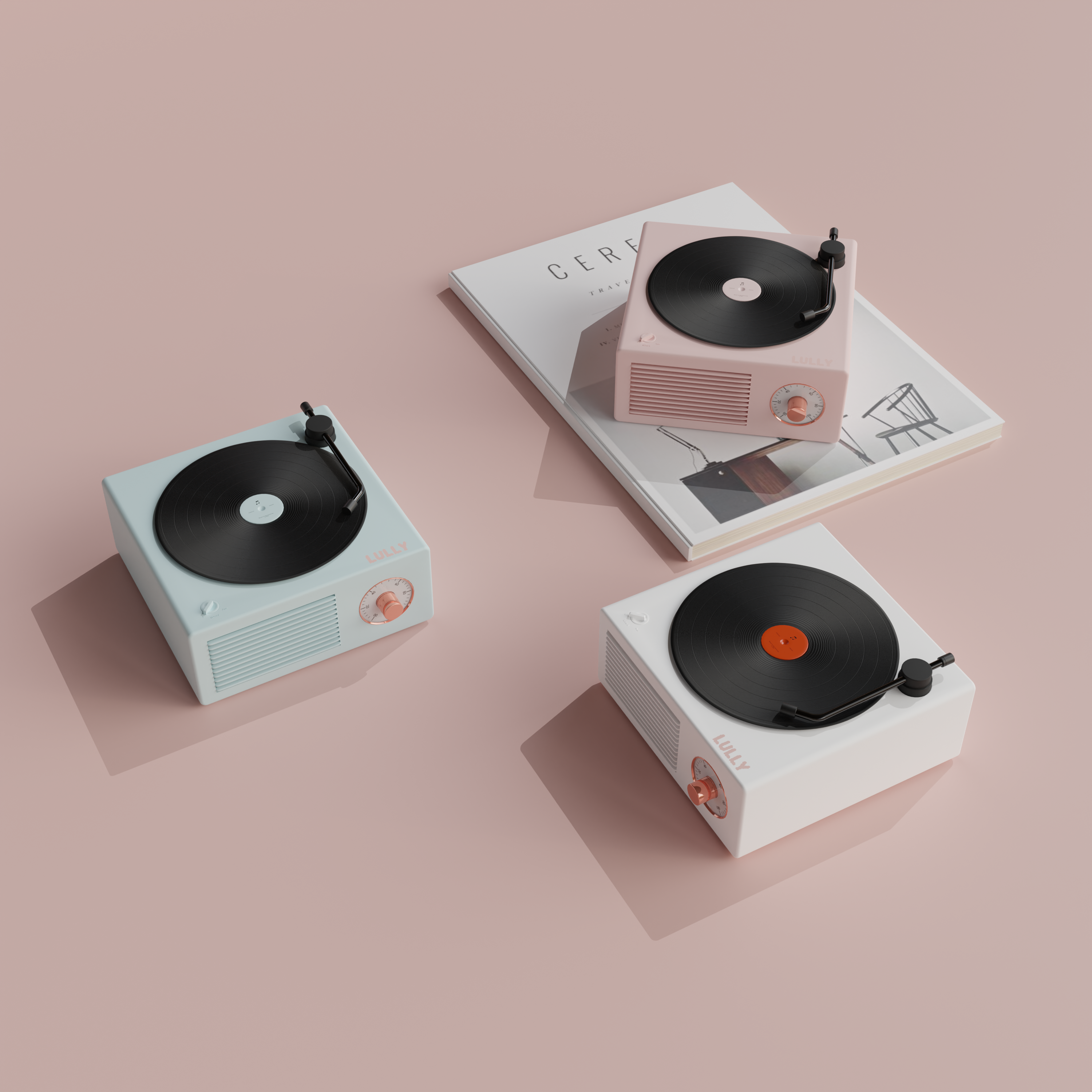 (50% off) Lilly™ - Vintage record player Modern technology meets nostalgic design [Last day discount]