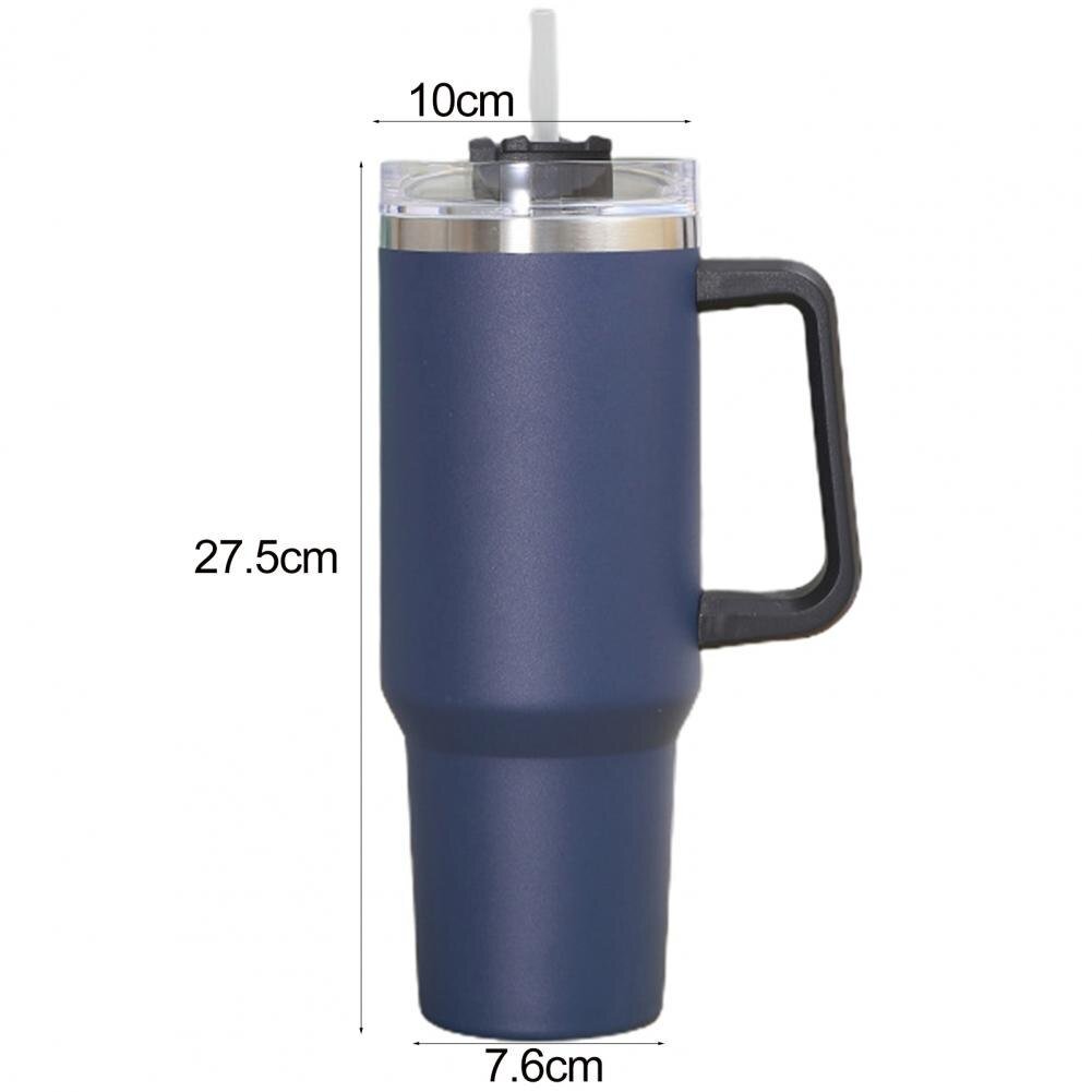 ThermoBottle™ - Straw water bottle with portable handle